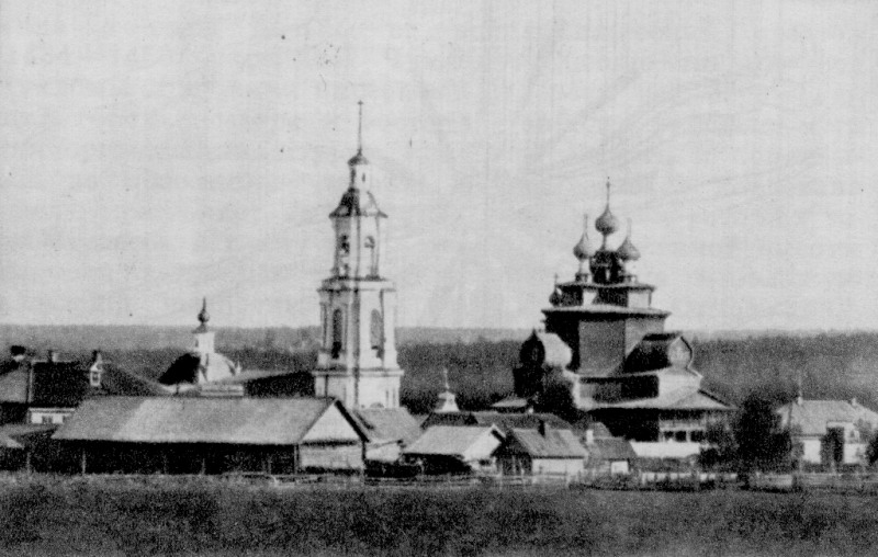 Село Николо-Березовец. Никольская церковь, XVIII в.