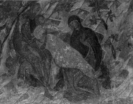 61. Фреска южной галереи церкви Воскресения на Дебре. Середина XVII в.