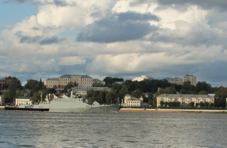  Военный флот по Волге. Military fleet. Russian Navy Corvettes Project 2163
