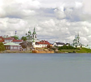  Река Шексна. Вологодская губерния
