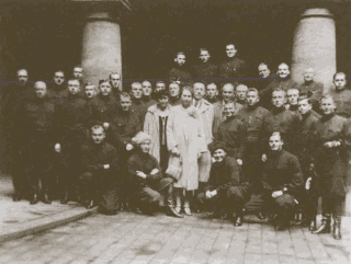 Don Choir and Sergei Rachmaninov. Dresden, 1927